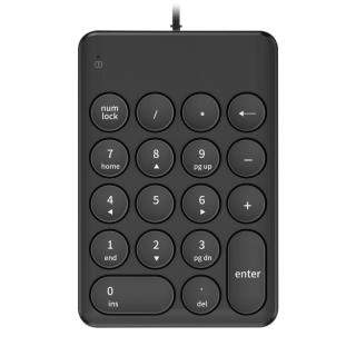 DO Simple USB Numeric Keypad - Black 