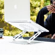 DO Ergo Multi-Adjustable Laptop Stand - White