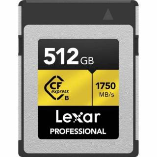 Professional CFexpress 512GB Type B Memory Card 