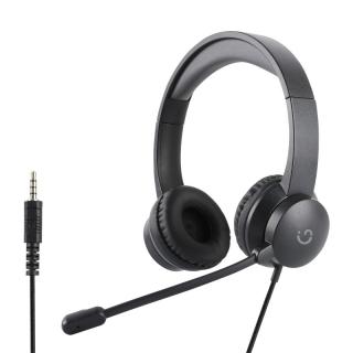 HS105 CALL Clear 3.5mm Headset - Black 