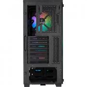 iCUE Series 220T RGB Tempered Glass Mid Tower Chassis - Black