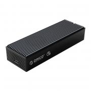 USB3.2 Type-C 20Gbps M.2 NVMe Solid State Drive Enclosure - Black 