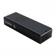 USB3.2 Type-C 20Gbps M.2 NVMe Solid State Drive Enclosure - Black