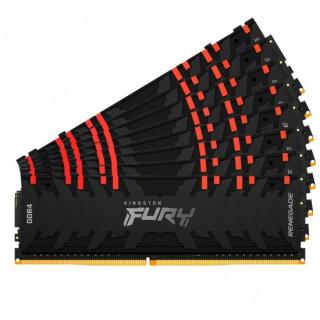 Fury Renegade RGB 8 x 32GB 3200MHz DDR4 Desktop Memory Kit - Black (KF432C16RBAK8/256) 