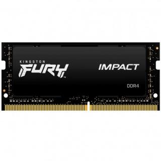 Fury Impact 8GB 2666MHz DDR4 Notebook Memory Module - Black (KF426S15IB/8) 