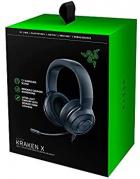 Kraken X 7.1 Surround Sound Multi-Platform Wired Gaming Headset - Black