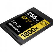 Professional 1800x 256GB SDXC UHS-II Memory Card - Gold Series