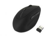 Pro Fit Left-Handed Ergo Wireless Mouse - Black 