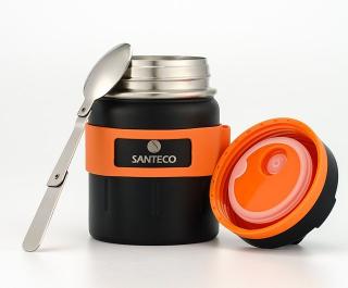 Koge 500ml Carbon Black Vacuum Insulated Food Jar 