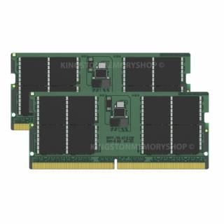 ValueRAM 2 x 32GB 4800MHz DDR5 Notebook Memory Kit (KVR48S40BD8K2-64) 