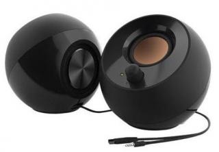 CL-PEBBLE-BK USB-C Desktop Pebble Speaker - Black 