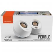 CL-PEBBLE-WK USB-C Desktop Pebble Speaker - White