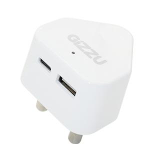 GWCUC20W 20W USB & USB-C 3 Prong Wall Charger 