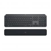 MX Keys Advanced Illuminated Wireless Keyboard with Palmrest - Graphite