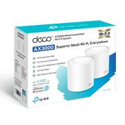 Home Mesh Deco X50 AX3000 Whole Home Mesh WiFi 6 System - 2 Pack