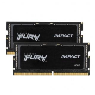 Fury Impact 2 x 16GB 4800MHz DDR5 Notebook Memory Kit - Black (KF548S38IBK2-32) 