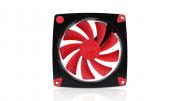 Mars 120mm Chassis Fan - Black & Red