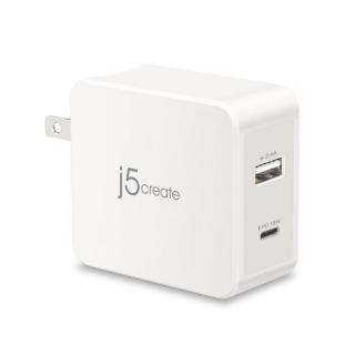 JUP2230 USB Type-C And USB Type-A 30W PD Wall Charger 