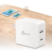 JUP2230 USB Type-C And USB Type-A 30W PD Wall Charger