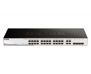 DGS-1210-28 24-Port Smart L2 Managed Gigabit Switch with 4 x Combo SFP Ports 