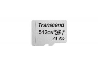 Micro SD 300S 512GB microSDXC UHS-I V30 Memory Card with SD Adapter 