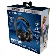 Impulse Series Bluetooth Headphones - Black (VB-VH100-BLK)