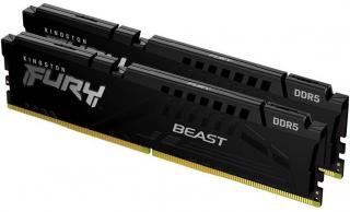 Fury Beast Black 2 x 8GB 5600MHz Desktop Memory Kit - Black (KF556C36BBEK2-16) 