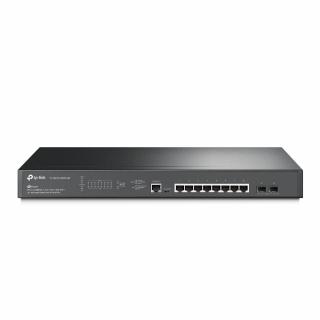 JetStream TL-SG3210XHP-M2 8-Port 2.5GBASE-T and 2-Port 10GE SFP+ L2+ Managed Switch with 8-Port PoE+ 