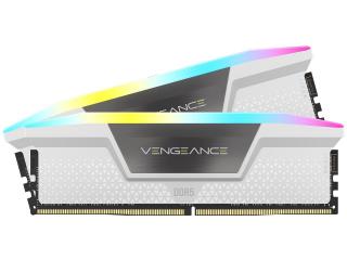 Vengeance RGB 2 x 16GB 6000MHz DDR5 Desktop Memory Kit - White (CMH32GX5M2B6000C30W) 