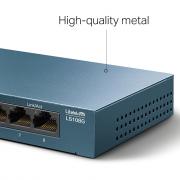 LiteWave LS108G 8-Port 10/100/1000Mbps Desktop Network Switch